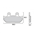 Immagine 0 di Pastiglie Freno Brembo 07HO2307