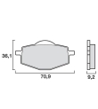 Pastiglie Freno Brembo 07YA14.07