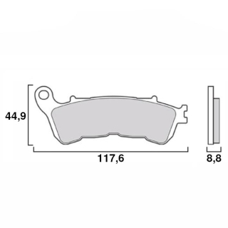 Pastiglie Freno Brembo 07063