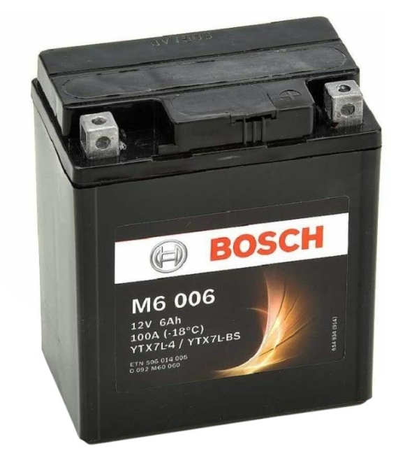 Batteria Moto / Scooter Bosch M6 006 AGM Technology - 12V 6Ah 100A