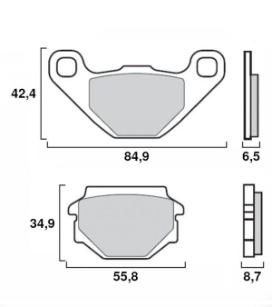 Pastiglie Freno Brembo 07015 1