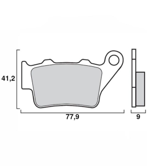 Pastiglie Freno Brembo 07BB02.SD 1