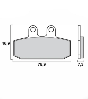 Pastiglie Freno Brembo 07GR0307 (07006CC) 1