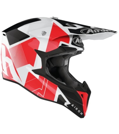 Casco Airoh Wraap Idol Rosso Lucido